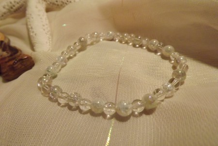 Aqua aura quartz hegyi kristály